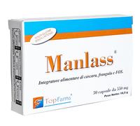 Topfarma Integratore Manlass con cascara, frangula e FOS, 30 capsule