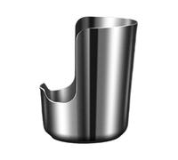 Topfdeckelhalter mit Löffelablage - Edelstahl 304 Küchenutensilien-Organizer | Multifunktionaler Ständer für Deckel, Kochlöffel & Spatel | Rutschfest & platzsparend