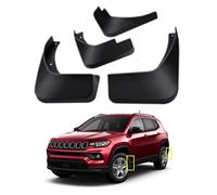 TOPGRIL Kit parafanghi per Jeep Compass 2017-2022, parafanghi anteriori e posteriori, set da 4 pezzi