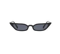 Topgrowth Occhiali da Sole Cat Eye Donna Vintage Piccola Cornice UV400 Occhiali da Donna Retro Eyewear Sunglasses (Nero)