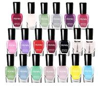 Tophany Set Di Smalti Per Unghie Non Tossici, Facili Da Rimuovere E Ad Asciugatura Rapida, Smalti Ecologici E Biologici A Base D'Acqua Per Donne E Adolescenti (20 Flaconi).