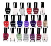 Tophany Smalto per unghie non tossico, facile da staccare e ad asciugatura rapida, ecologico e biologico, a base d'acqua, per donne e adolescenti (20 vasetti)