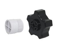 TopHomer 1 set di tappi di scarico, componenti di copertura in plastica compatibili con filtri a sabbia Hayward Pro-Series S140T, S144T, S164T, S166T, S180T