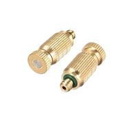 TopHomer 10 ugelli nebulizzatori in ottone, 0,3 mm, ugello nebulizzatore ad alta pressione, ugello anti-goccia e nebulizzatore