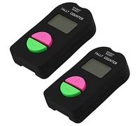 TopHomer 2 contatori elettronici per golf, calcio, digitale, nero, 6,3 x 3,4 x 1,5 cm