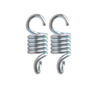 TopHomer 2 molle di trazione, accessori per poltrona sospesa, robuste molle a dondolo per giardino, terrazza, veranda, cortile (10,5 x 2,2 cm)