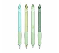 TopHomer 4 penne a sfera retrattili, penne a sfera cancellabili per scrivere e prendere appunti, adatte per ufficio, scuola e casa, inchiostro nero (modello B)