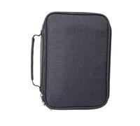 TopHomer Astuccio per matite da disegno, organizer per penne colorate multistrato, borsa portatile per cosmetici, penne acquerellabili, penne gel, Nero , moderno
