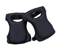 TopHomer Black Soft Foam Gardening Knee Pads - Work Protective Cushion per la pulizia del giardino, il lavoro, il lavaggio dei pavimenti, Ultra Soft Cushion Protector (1 paio)