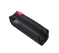 TopHomer Borsa a rete trasparente con cerniera, astuccio trasparente per esami, per studenti, 1 pezzo, Nero , 20*6*6cm, Classico
