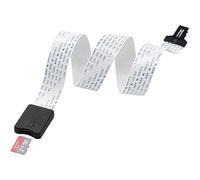 TopHomer Cavo di prolunga da micro SD a scheda SD, 48 cm, adattatore per scheda di memoria TF, cavo flessibile, convertitore di estensione per schermo DVD/DVR/LED Ect