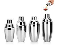 Tophomer Cobbler Cocktail Shaker/Mixer per Bar Casa e Barista Professionale con 250-750 ml Cocktail Shaker in Acciaio Inox Drink/Pub/Party/Bar, Acciaio inossidabile, 530ML
