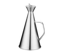 TopHomer Dispenser per olio a tenuta stagna, 500 ml, in acciaio inox, antigoccia, nessun disordine, per olio d'oliva, aceto e altri liquidi, utensile da cucina per barbecue, confezione da 1