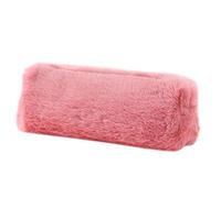 tophomer Kwayi - Astuccio per matite in peluche, per adolescenti, ragazze, ragazzi, studenti, rosa scuro, 1 pz