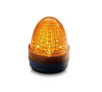 TopHomer Luce di avvertimento del LED, 24V silenzioso forte segnale di allarme luce faro per l'agricoltura industriale sistema di sicurezza domestica - giallo