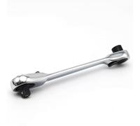 TopHomer Mini chiave a cricchetto da 1/4 di pollice a 72 denti chiave a cricchetto strumento chiave a brugola esagonale maniglia di blocco presa a sgancio rapido testa singola/doppia testa