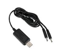 TopHomer Step Up Cavo USB DC 5V a 8.4V Doppio Cavo di Ricarica Convertitore di Tensione Adattatore di Alimentazione con Jack DC 3.5x1.35mm per Batterie Ricaricabili Li-ion