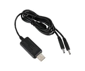 TopHomer Step Up Cavo USB DC 5V a 8.4V Doppio Cavo di Ricarica Convertitore di Tensione Adattatore di Alimentazione con Jack DC 3.5x1.35mm per Batterie Ricaricabili Li-ion