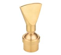 TopHomer Ugello in ottone per fontana d'acqua DN50 da 5,1 cm, a forma di ventola, girevole per giardino, stagno, parco, museo