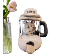 topi di peluche - Topi Animal completo | Fumetto Giocattolo | Punti di gioco di ruolo in cucina, bambola per animali sensoriali, cesti di Pasqua per