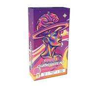 Topi Games Omniscient gioco di carte, edizione inglese | Due modalità, sfide orali e scritte, per 2-8 giocatori da 10 anni, con 160 carte, clessidra e blocco note.