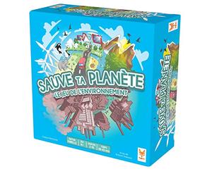 Topi Games - Salva il tuo pianeta - Il gioco dell'ambiente - Gioco da tavolo - Gioco da tavolo - Famiglia - A partire dagli 8 anni in poi + [ 2-8 giocatori] - STP-189001