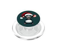 Topi natalizi/Babbo Natale topolino PopSockets PopGrip per MagSafe