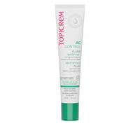 Topicrem - AC CONTROL Fluido Opacificante - Cura Viso Anti Sebo, Anti Brillanza - Opacifica la tintura 12 ore, Raddrizza i pori - Pelle sensibile, mista a grassa - 40 ml