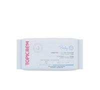 Topicrem - Baby, salviettine per neonati con acqua - Pulisce, protegge, rinfresca viso, mani e sedile - 99% acqua, fibre 100% di origine vegetale - senza profumo - fabbricazione francese - 60
