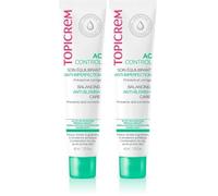 Topicrem - Cura equilibrante AC Control - Cura anti imperfezioni e regolatore di sebo - Pelle sensibile mista a grassa, tendenza acneica - adolescenti e adulti - 40 ml (Confezione da 2)