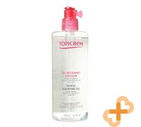 TOPICREM Delicato Detergente Gel per pelle Sensibile Rimuove Make-Up 500 ML