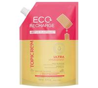 Topicrem - Eco Ricarica Ultra-Idratante, Olio Doccia - Pulisce, Nutre, Protegge - Gel Doccia Viso e Corpo per Pelle Sensibile, Neonati, Bambini e Adulti - Fabbricazione Francese - 1000 ml