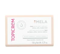 Topicrem - Mela, Pane Esfoliante Unificante - Unifica la Carnagione, Esfolia e Risveglia la Scinta - Olio di Oliva, Coprah e Nuclei di Albicocca - Cura Viso e Corpo per Pelle Sensibile - 150 g