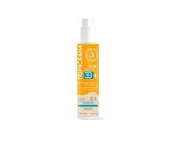 Topicrem - Sun Protect, spray solare idratante per viso e corpo, LSF30 - liquido solare, protezione molto elevata, idrata 8 ore - cura per pelli sensibili, dai 3 anni in su