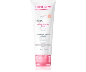 Topicrem UH FACE HYDRA+ Radiance Tinted Cream crema idratante tonificante SPF 40 colore Light 40 ml