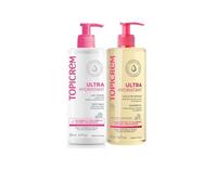 Topicrem Latte Corpo UH Ultra Idratante + Olio Doccia - 2x500 ml