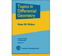 Topics in Differential Geometry (Copertina rigida)
