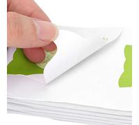 Topiky 100 Pezzi di Supporto per Forma di Manicure per Unghie, Adesivo per Guida di Estensione della Punta per Nail Art, per Strumenti di Estensione delle Unghie (YC01)