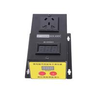 Topiky 10000W Regolatore Elettronico di Tensione Controllo Stepless | Dimmer a velocità regolabile, controller SCR per carichi pesanti, regolazione della temperatura industriale, apparecchi CA