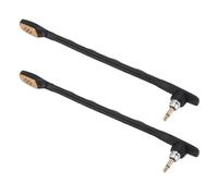 Topiky 2 Microfoni di Ricambio per Cuffie, Microfono Pieghevole con Cancellazione del Rumore per TR, Spina Placcata Oro per gli Appassionati di Giochi (BLACK)
