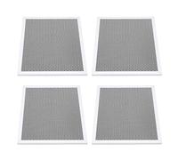 Topiky 4 Pezzi Filtro di Sfiato per Cappa da BroanNutone, Filtro Al Carbone per Cappa da, Filtri a Rete, Grasso e Carbone, Rinfresca l'aria del Forno da, Antigrasso per da