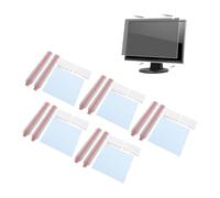 Topiky 5 Set Strisce Adesive per Schermata Privacy e Linguette di Supporto per Montaggio su Diapositiva, Strisce Adesive Rimovibili per Schermata Privacy, Strisce Adesive Biadesive con