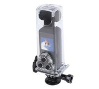 Topiky Action Camera 4K WiFi Telecamera Portatile con Obiettivo Ruotabile Ultra HD con Microfono Esterno per Vlogging di Viaggi e Immersioni
