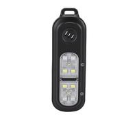 Topiky Allarme di Sicurezza Personale Portachiavi a Sirena da 130 DB con Luce Stroboscopica a LED a 3 Colori Ricaricabile per Camminare di Notte