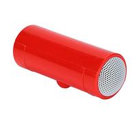 Topiky Altoparlante Jack da 3,5 Mm Mini Altoparlante Facile da Trasportare Dal Design Alla Moda per Telefoni Cellulari e Tablet per gli Appassionati di Giochi di Film Musicali (rosso)