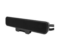 Topiky Altoparlanti per Computer per PC Desktop, Barra Audio per Monitor USB con Clip, Altoparlante per PC con Audio Stereo e Bassi Potenti, Mini Barra per Altoparlante per Laptop
