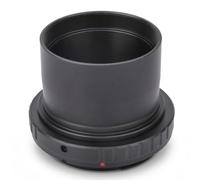 Topiky Anello adattatore per telescopio, convertitore adattatore per montaggio su fotocamera T2- in metallo per telescopio da 2 pollici a per fotocamera con attacco su telescopio