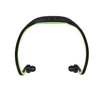 Topiky Auricolare Bluetooth, Sport Wireless Bluetooth 4.1 Cuffie stereo con archetto da collo Cuffie con microfono, slot per schede TF e chiamate a mani libere(Verde)