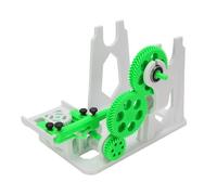 Topiky Avvolgitore di Filamento per Stampante 3D, Kit Riavvolgitore a Manovella Preassemblato, Spooler di Filo da Stampa per P1S, Grigio Verde, Ideale per la Gestione dei Filamenti e il Flusso di