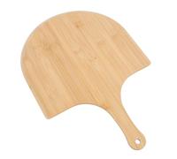 Topiky Bambusoideae Pala per Pizza 11 Pollici Finitura Lucida Paletta per Pizza Quadrata con Manico, Spatola per Multifunzionale per Cottura Al Forno e Taglio, Design Appeso 15,7 X 11 X 0,3 Pollici